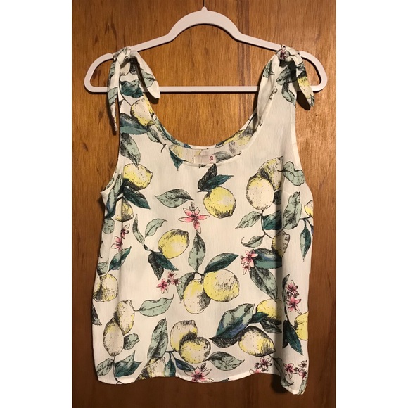 SO Tops - SO white tank top size large NWT